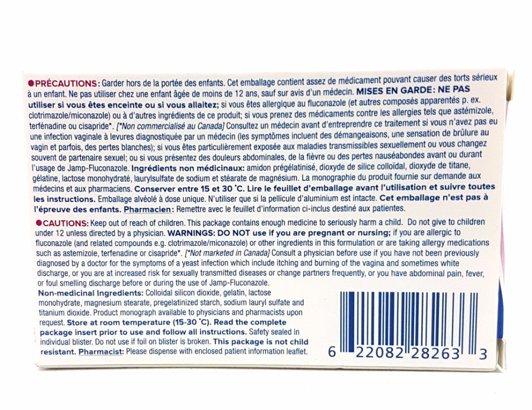 FLUCONAZOLE 150MG (JAMP) - Queensborough Community Pharmacy - 2
