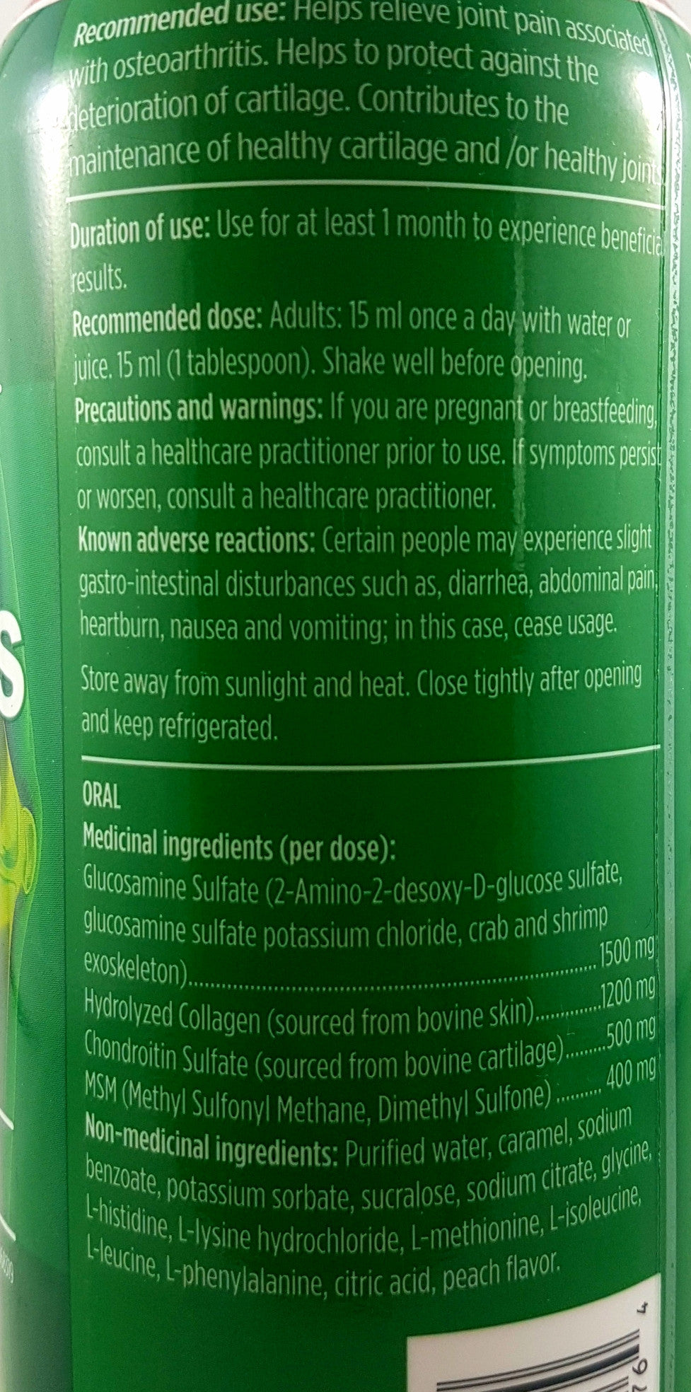 OPTION+ ARTICULAR PAIN 450+50ML