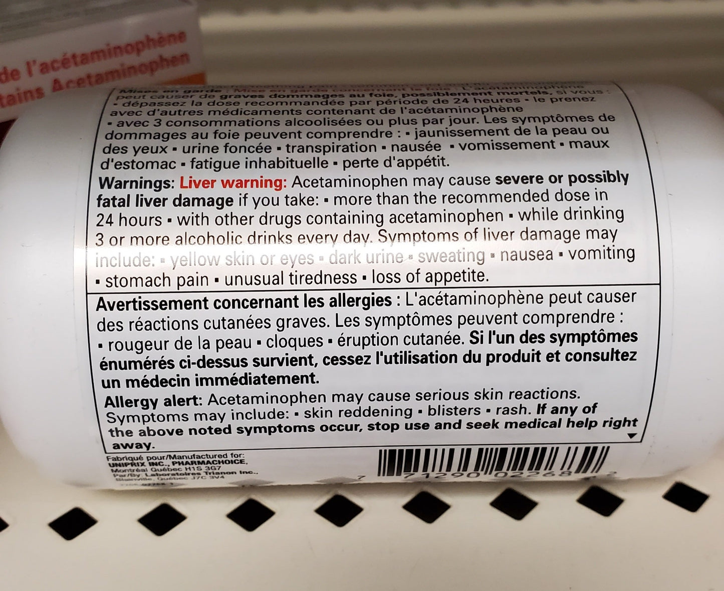 OPTION+ EXTRA STRENGTH 500MG
