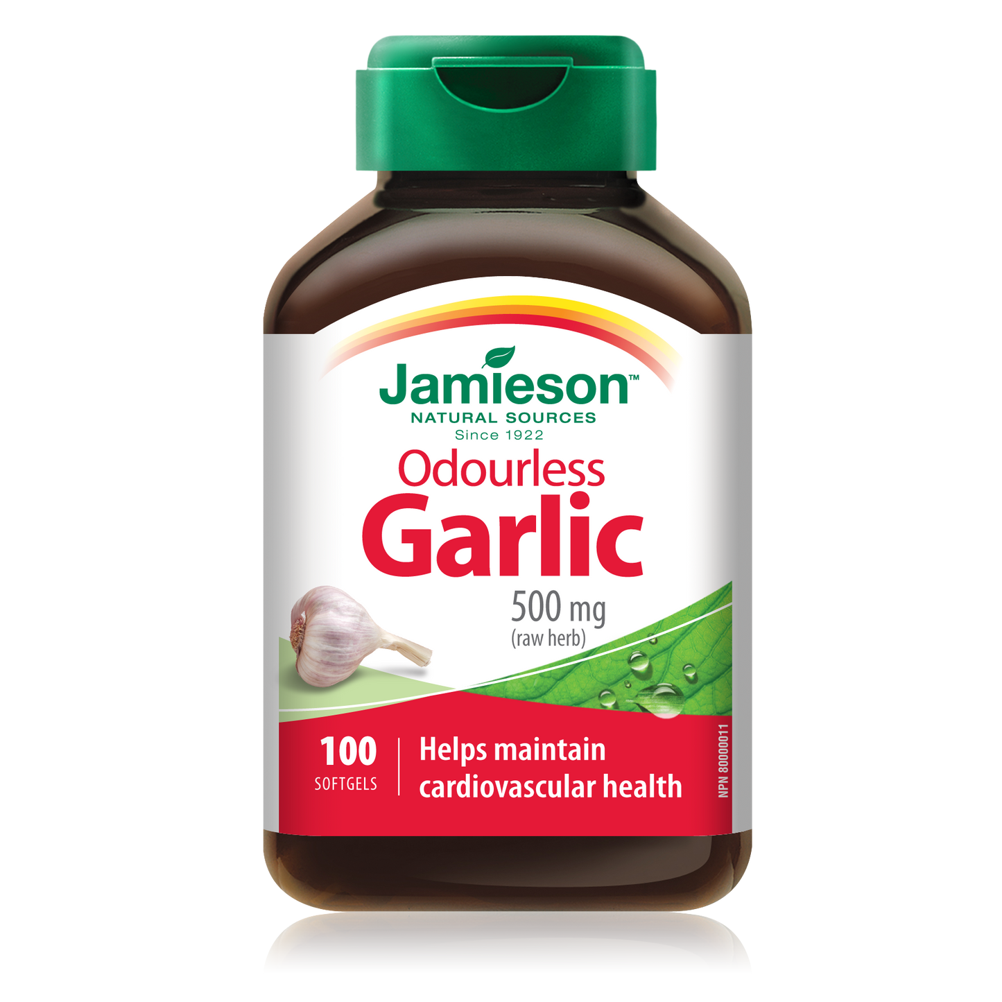 JAMIESON GARLIC ODOURLESS CAPS 100'S - Queensborough Community Pharmacy