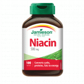 JAMIESON VIT B3 (NIACIN) 500MG 100'S - Queensborough Community Pharmacy