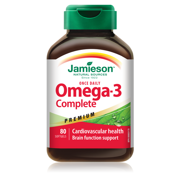 JAMIESON OMEGA 3 COMPLETE 80'S - Queensborough Community Pharmacy