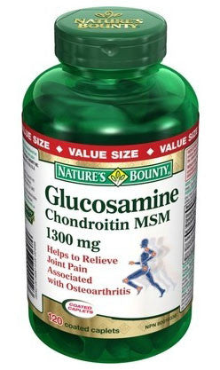 NATURE'S BOUNTY GLUC CHOND MSM 120'S - Queensborough Community Pharmacy