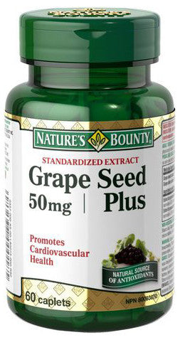 NATURE'S BOUNTY GRAPE SEED 60'S - Queensborough Community Pharmacy