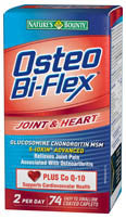 NATURE'S BOUNTY OBF JOINT & HEART TABS 74'S - Queensborough Community Pharmacy