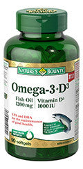 NATURE'S BOUNTY FISH OIL W/VITD 90'S - Queensborough Community Pharmacy