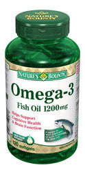 NATURE'S BOUNTY OMEGA EXTRA FISH OIL 1200MG SOFTGELS 120'S - Queensborough Community Pharmacy