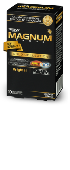 TROJAN MAGNUM GOLD COLLECTION CONDOM 10'S - Queensborough Community Pharmacy