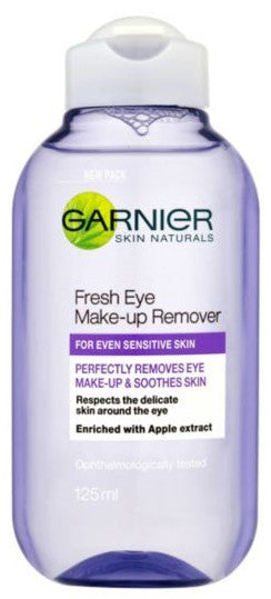 GARNIER FRESH EYE MAKEUP REMOVER 125ML - Queensborough Community Pharmacy