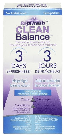 REPHRESH CLEAN BALANCE 133ML+2.07ML - Queensborough Community Pharmacy