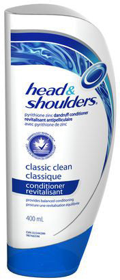 H & S COND CLASSIC CLEAN 400ML - Queensborough Community Pharmacy