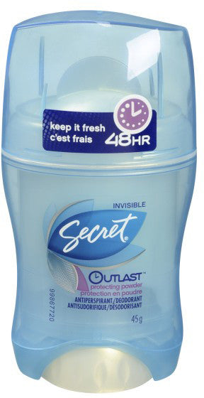 SECRET OUTLST DEO PWDR INV SLD45G - Queensborough Community Pharmacy