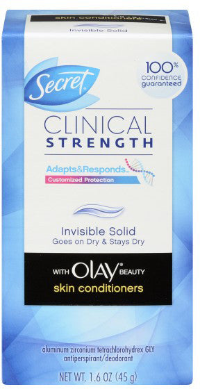 SECRET CLINICAL INVISIBLE OLAY SKINCONDITIONER 45G - Queensborough Community Pharmacy
