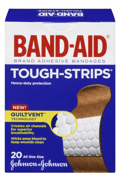 J&J BAND-AID TOUGH STRIP 20'S - Queensborough Community Pharmacy