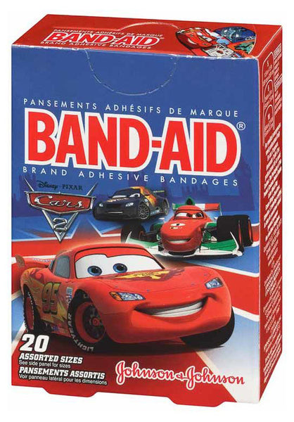 J&J BAND-AID CARS 20'S - Queensborough Community Pharmacy