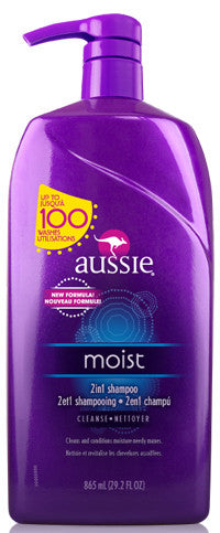 AUSSIE 2N1 SHAM & COND MOIST 865ML - Queensborough Community Pharmacy