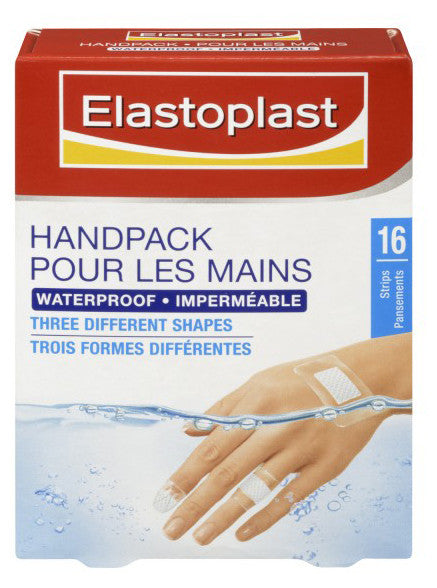 ELASTOPLAST WATERPROOF HANDPACK 16'S - Queensborough Community Pharmacy