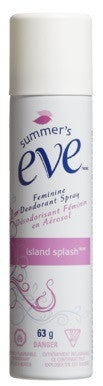 SUMMER'S EVE DEOD SPRAY ISLAND SPLASH 63G - Queensborough Community Pharmacy
