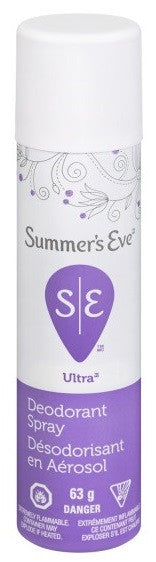 SUMMER'S EVE DEOD SPRAY ULTRA STRENGTH 63G - Queensborough Community Pharmacy