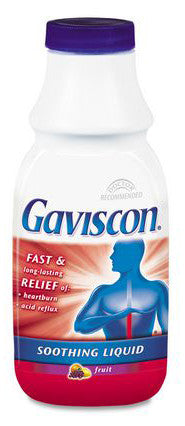 GAVISCON LIQUID FRUIT 340ML - Queensborough Community Pharmacy