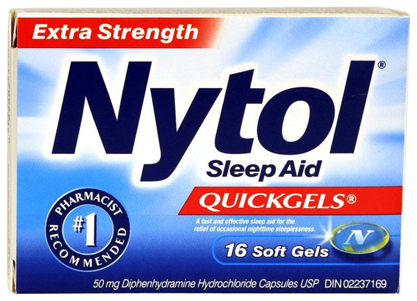 NYTOL QUICKGELS 50MG 16'S - Queensborough Community Pharmacy