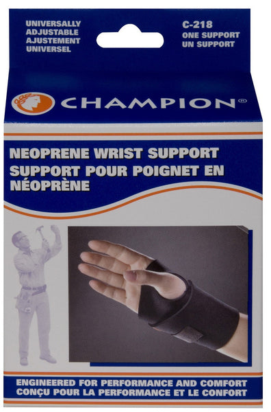 AIRWAY WRIST BRACE/WRAP/BLACK/ 1SZ - Queensborough Community Pharmacy