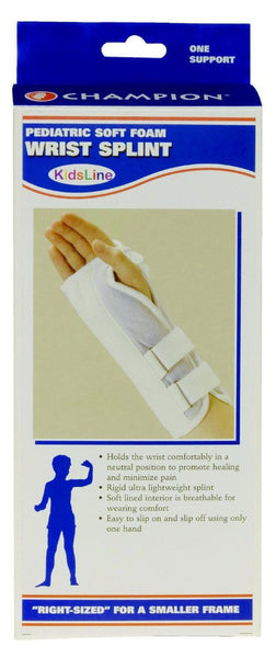 AIRWAY KIDSLINE WRIST SPLINT LEFT INFANT 1'S - Queensborough Community Pharmacy
