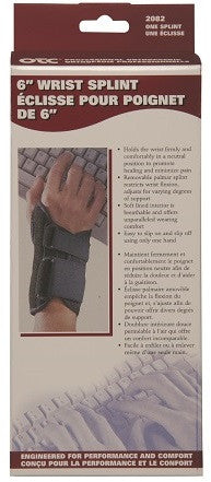 AIRWAY FORMFIT 6' WRIST SPLINT LARGE RIGHT - Queensborough Community Pharmacy