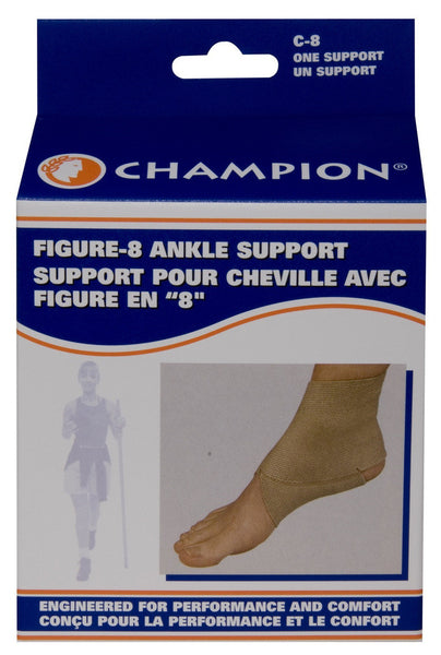 AIRWAY ELAS FIG 8 ANKLE SUPPORT LG - Queensborough Community Pharmacy