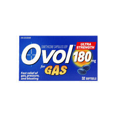 OVOL SOFTGEL ULTRA STR 180MG 32'S - Queensborough Community Pharmacy