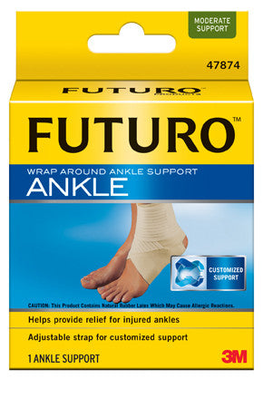 FUTURO WRAP AROUND ANKLE LRG 1'S - Queensborough Community Pharmacy