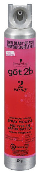 GOT2B SEXY SPRAY MOUSSE 204G - Queensborough Community Pharmacy