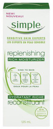 SIMPLE REPLENISH MOISTURIZER 125ML - Queensborough Community Pharmacy