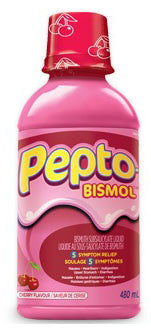 PEPTO BISMOL LIQUID CHERRY 480ML - Queensborough Community Pharmacy