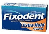 FIXODENT EXTRA HOLD POWDER 77G - Queensborough Community Pharmacy