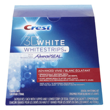 CREST WHITESTRIPS ADVANCED SEAL 14'S - Queensborough Community Pharmacy