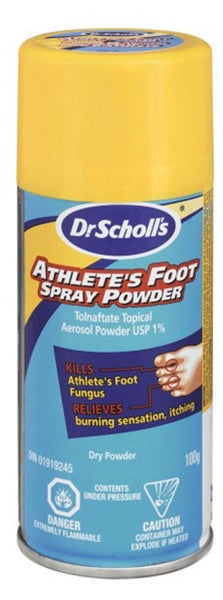 SCHOLL ATHLETES FOOT SPRAY PWD 100G Queensborough