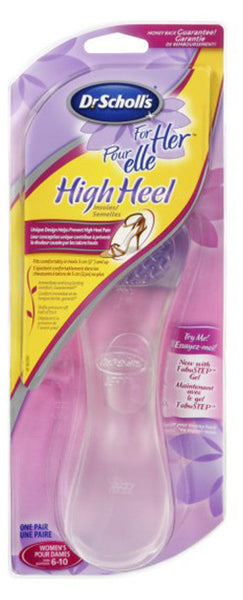 SCHOLL FOR HER HIGH HEEL INSOLE 1PR Queensborough Community Pharmacy