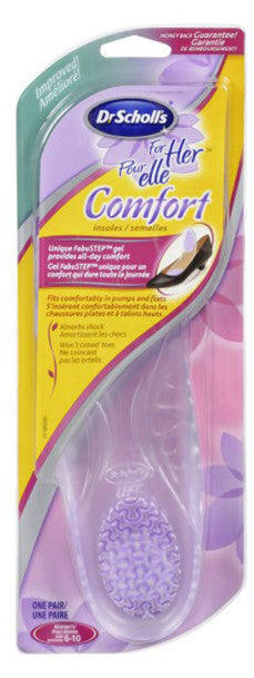 SCHOLL FOR HER COMFORT INSOLE 1PR - Queensborough Community Pharmacy