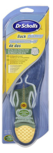 SCHOLL BACK PAIN RELIEF MEN 1PR - Queensborough Community Pharmacy