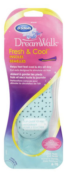 DR SCHOLL'S FOR HER FRESH & COOL INSOLES 1'S - Queensborough Community Pharmacy