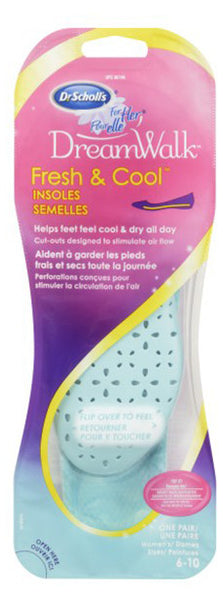 DR SCHOLL'S FOR HER FRESH & COOL INSOLES 1'S - Queensborough Community Pharmacy