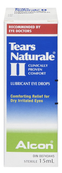 TEARS NATURALE II 15ML - Queensborough Community Pharmacy