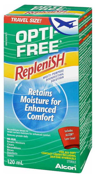 OPTI-FREE REPLENISH 120ML - Queensborough Community Pharmacy