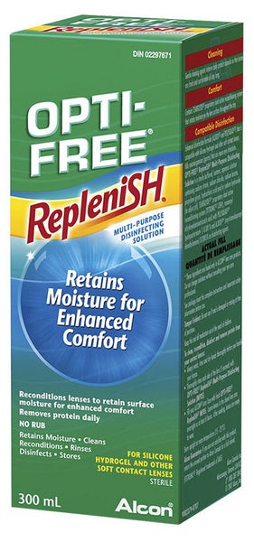 OPTI-FREE REPLENISH 300ML - Queensborough Community Pharmacy