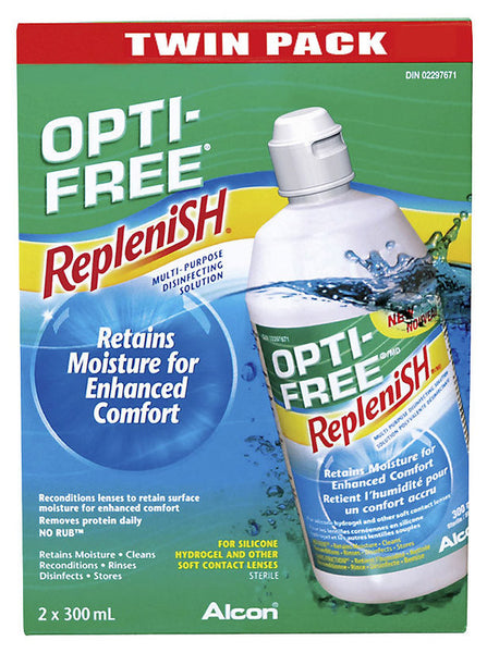 OPTI-FREE REPLENISH 2/300ML - Queensborough Community Pharmacy