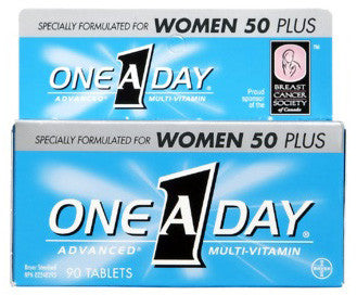 ONE A/DAY WOMEN'S 50+ 90'S - Queensborough Community Pharmacy