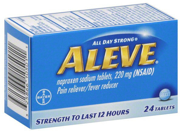 ALEVE 220MG 24'S - Queensborough Community Pharmacy