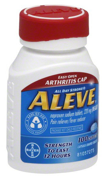 ALEVE 220MG CAPLETS 100'S - Queensborough Community Pharmacy