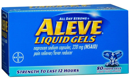 ALEVE LIQUID GEL 80'S - Queensborough Community Pharmacy